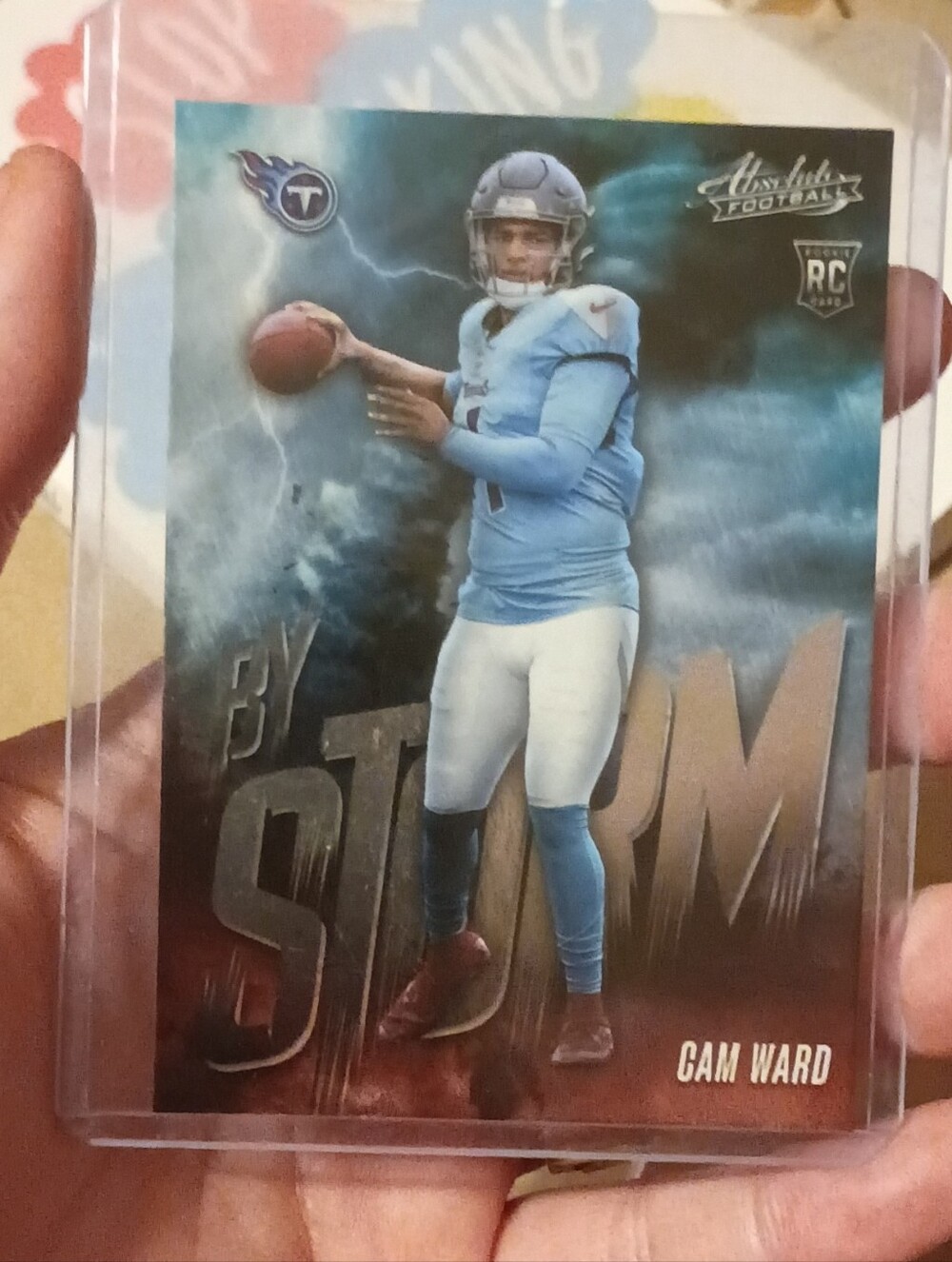 Panini ABSOLUTE Football By STORM Cam Ward No.3